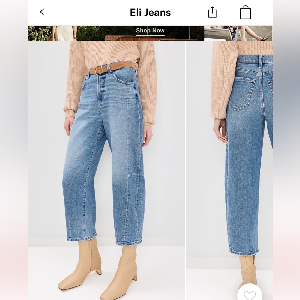 NEW PISTOLA eli high rise arched leg jeans in rhythm vintage